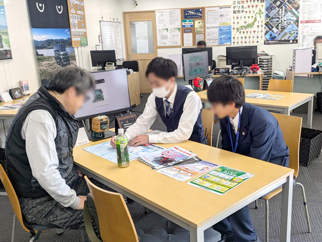 近隣中学校の職場体験を実施1