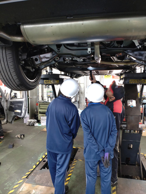 近隣中学校の職場体験を実施2