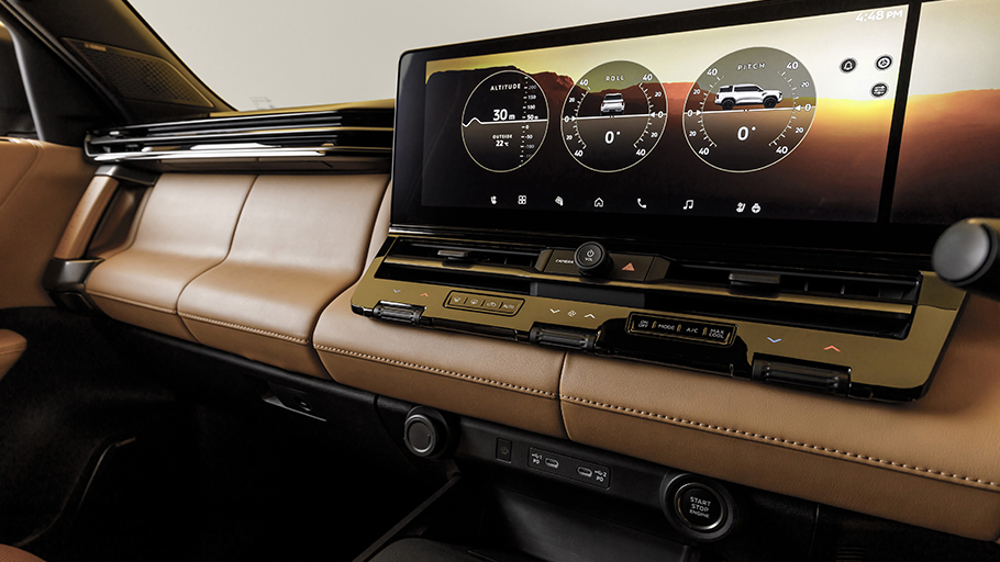 新型PAJERO マルチメーター