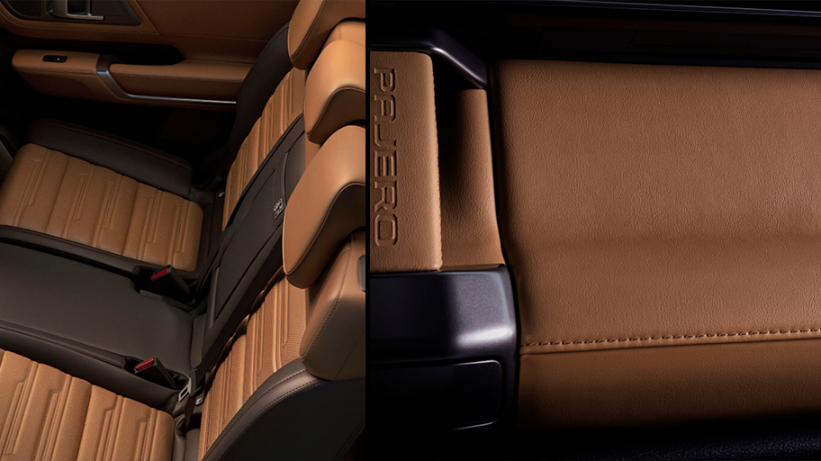 新型PAJERO インテリアディテール